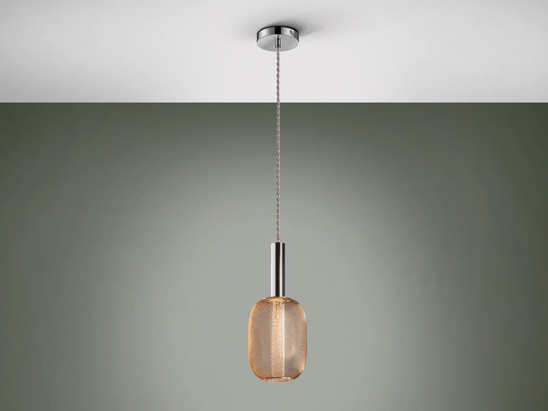 MICRON lamp, 1l, chrome/gold