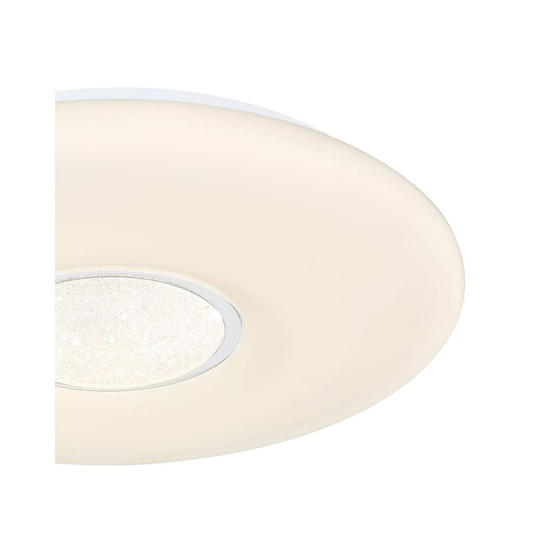 Flush mount Globo Lighting SULLY metal white LED 1 / 1 lamps