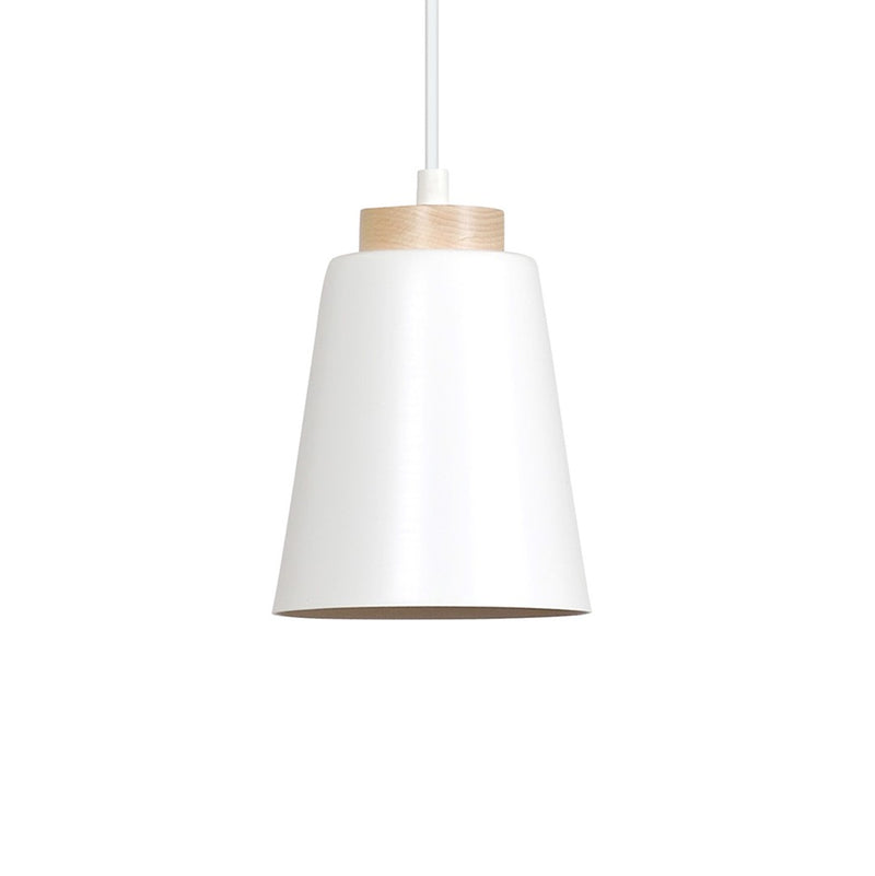 BOLERO pendant lamp 1L, white, E27