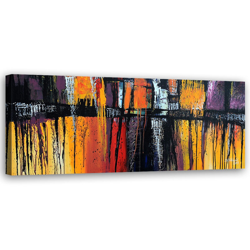 Canvas print, Fiery abstraction