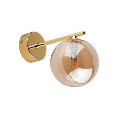 Wall sconce ESTERA metal gold G9 1 lamp
