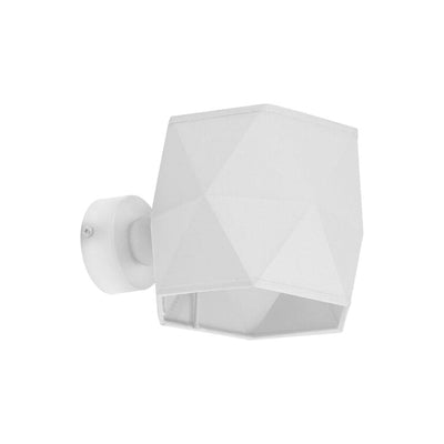 Washer sconce KANTOR metal white E27 1 lamp