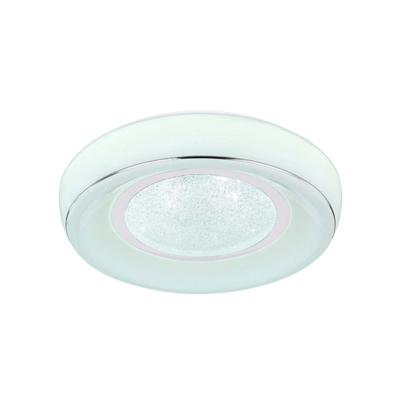 Flush mount Globo Lighting MICKEY metal white LED