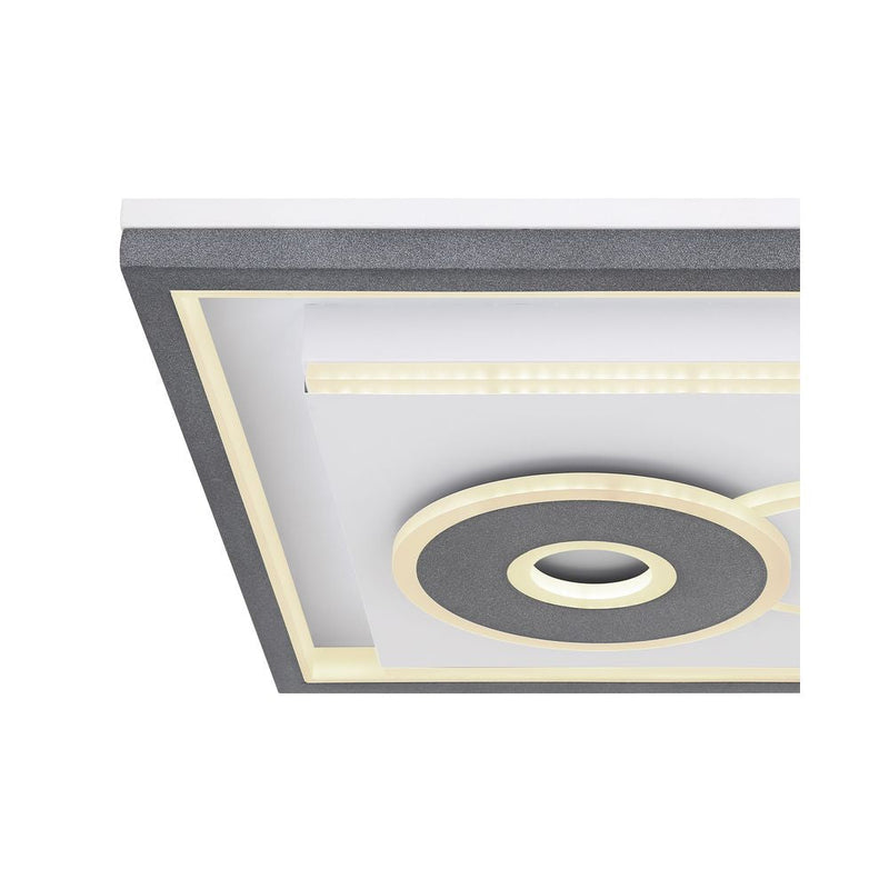 Flush mount Globo Lighting SUNDI metal white LED