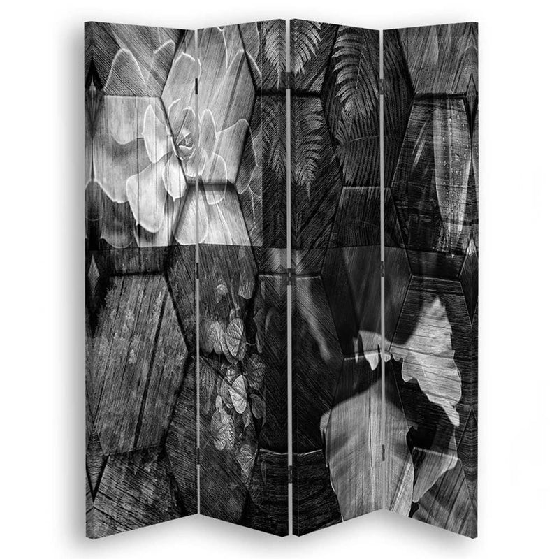 Room divider Double-sided rotatable, The secret of grey