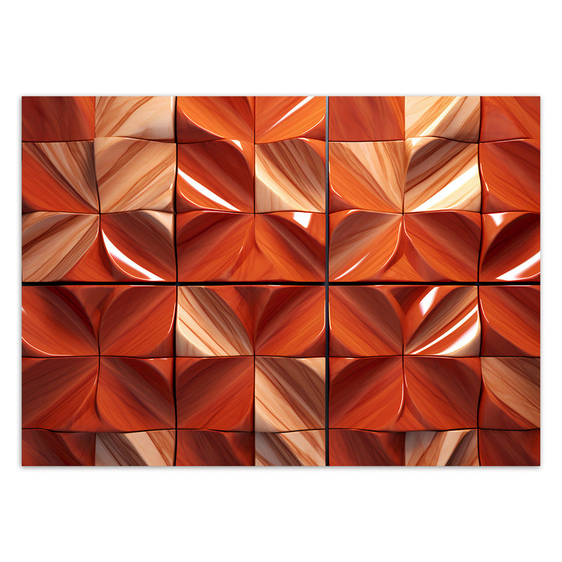 Wallpaper, Geometric abstraction