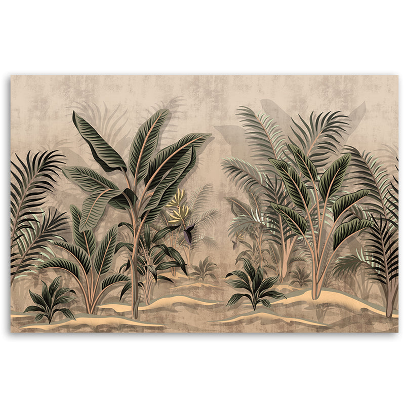 Deco panel print, Tropical rainforest