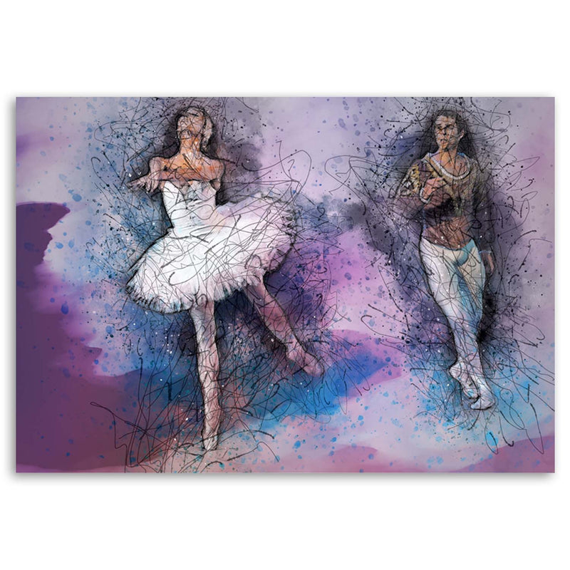 Canvas print, Couple dancing ballet