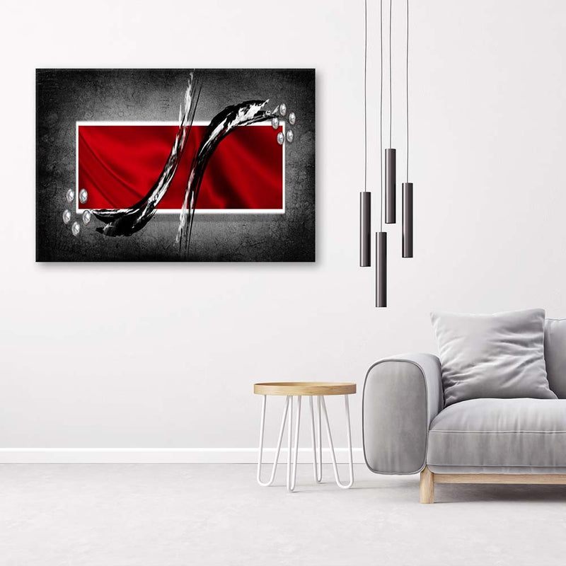 Canvas print, The secret of red