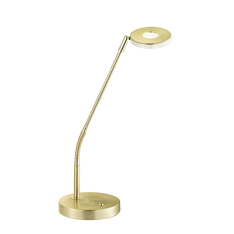 Desk lamps DENT brass LED