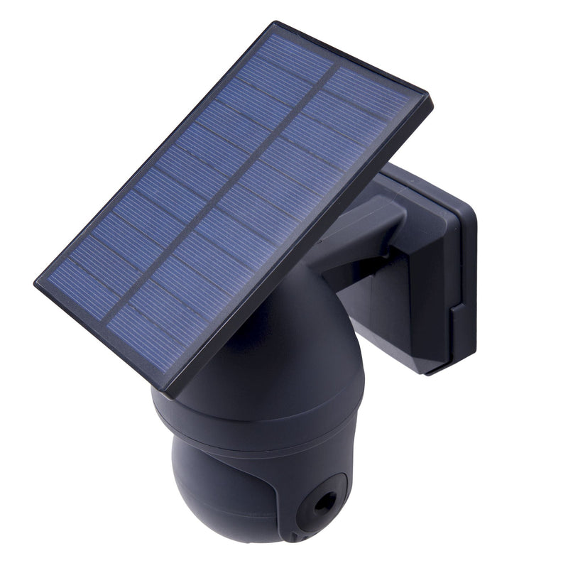 LED Solar Outdoor Wall Light Moho with Motion Detector and Security Camera Attra
