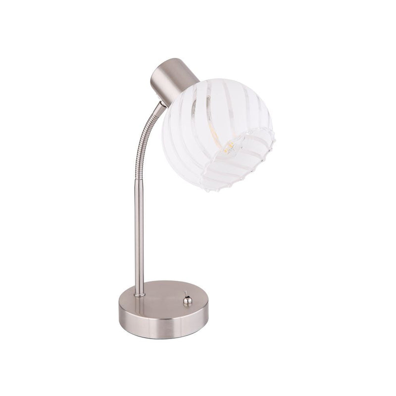 Desk lamp Globo Lighting WILLY metal nickel E27