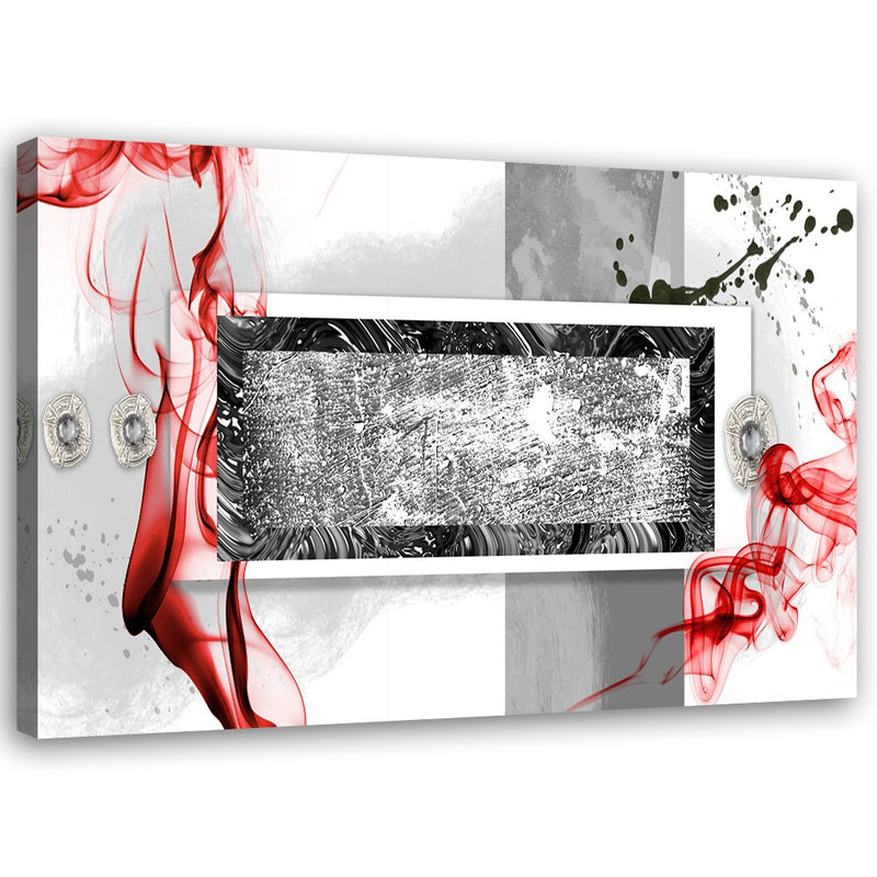Canvas print, Explosion of red