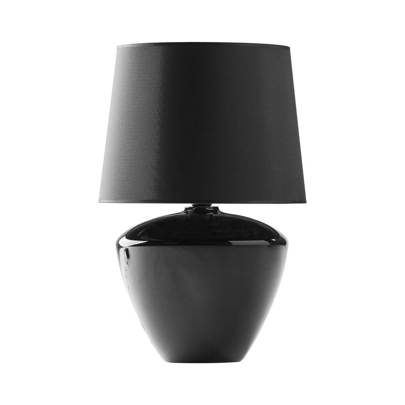 Table lamp FIORD glas black E27 1 lamp