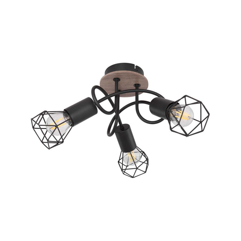 Chandelier Globo Lighting XARA I metal black E14 3 lamps