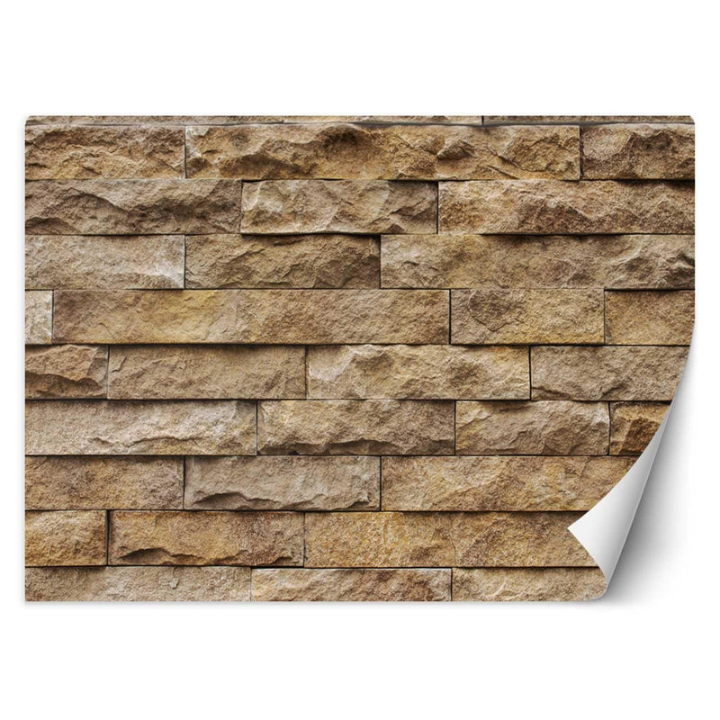 Wallpaper, Sand Wall Stone Optics Wall 3d