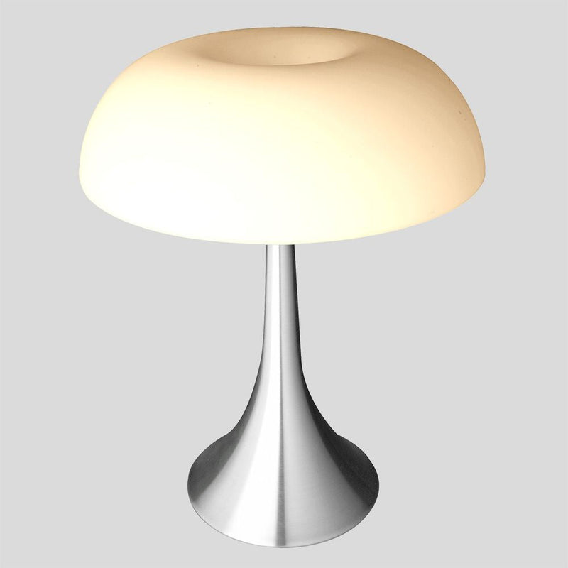 Table lamp Ancilla glass steel E14 2 lamps
