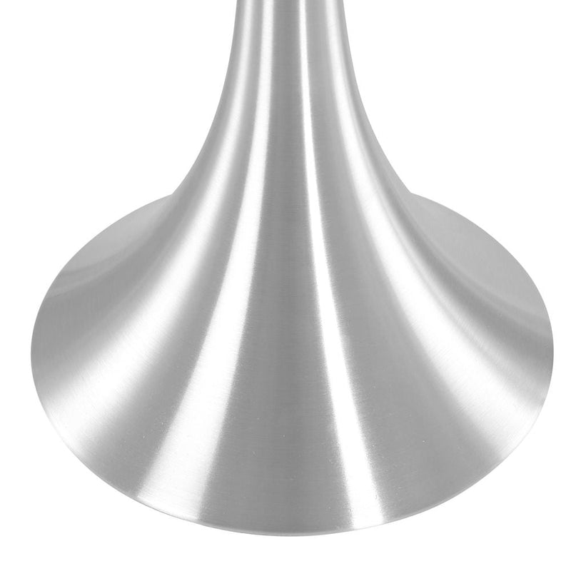 Table lamp Ancilla glass steel E14 2 lamps