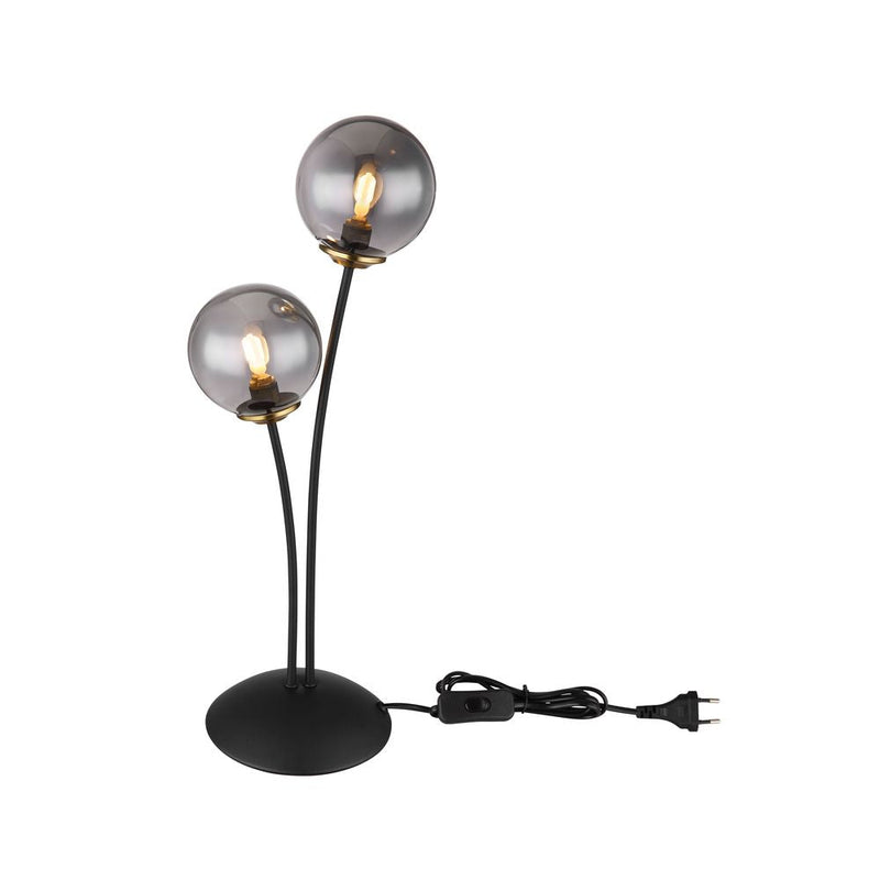 Speciality lamp Globo Lighting JORGE metal black G9 2 lamps