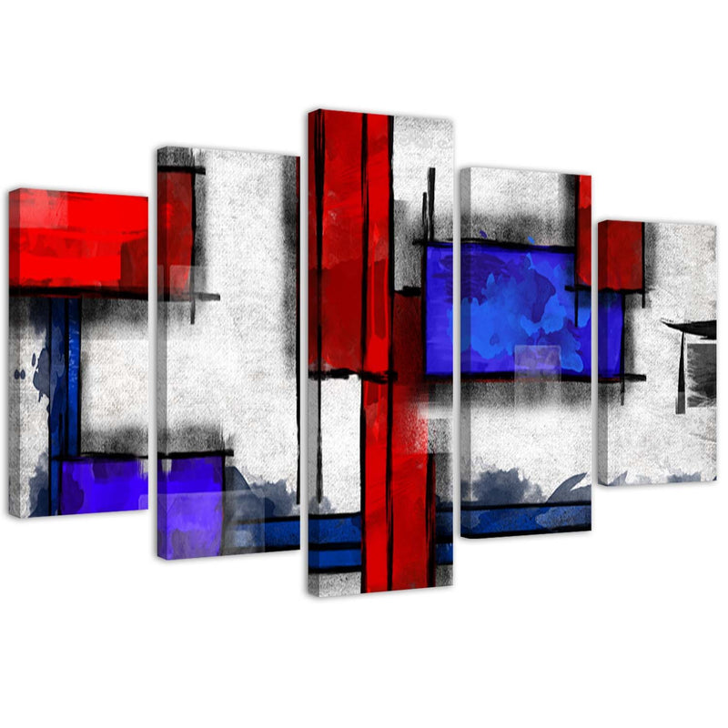 Canvas print, Geometric abstraction - classic