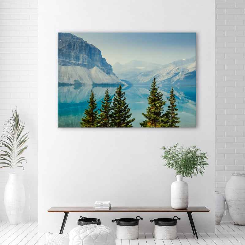 Canvas print, Mountains Lake Nature