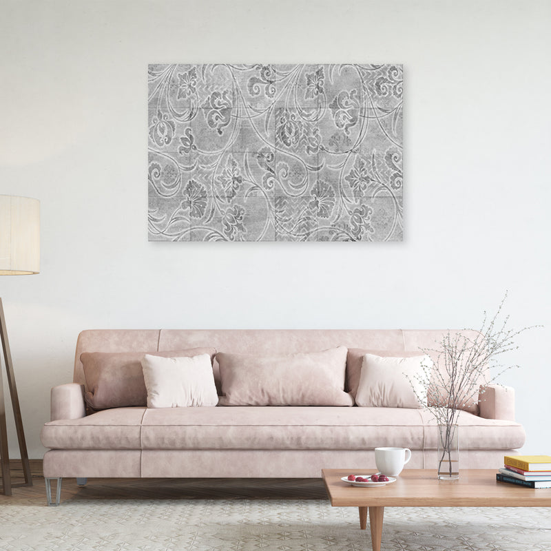 Canvas print, Gray tiles