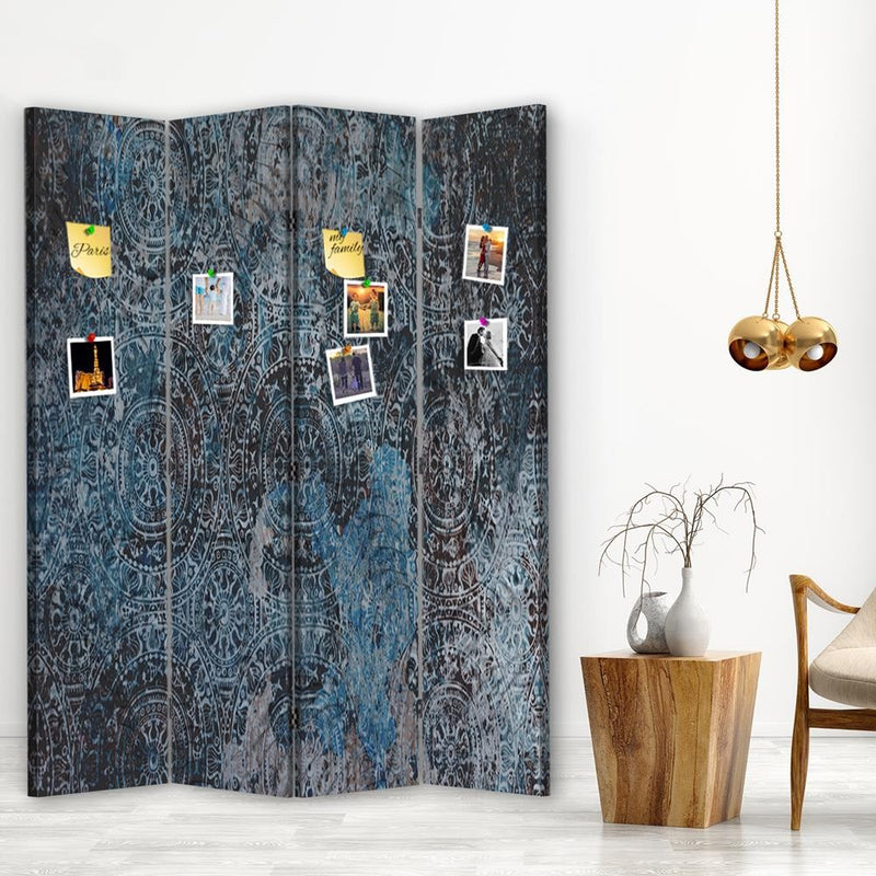 Room divider Double-sided PIN IT, Mute