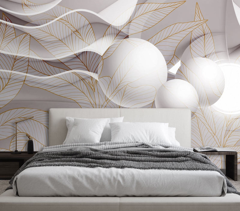 Wallpaper, Spheres Waves 3D