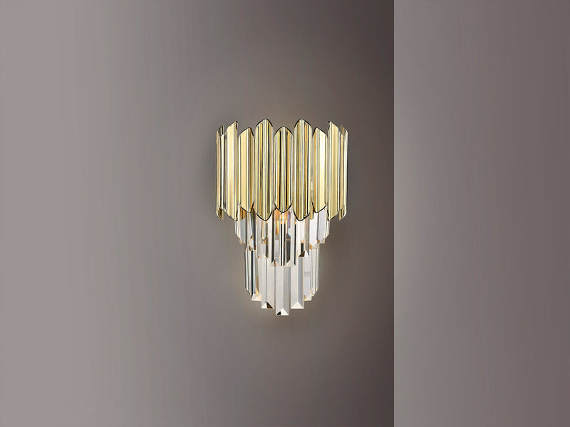 TIARA wall lamp 1l chrome gold