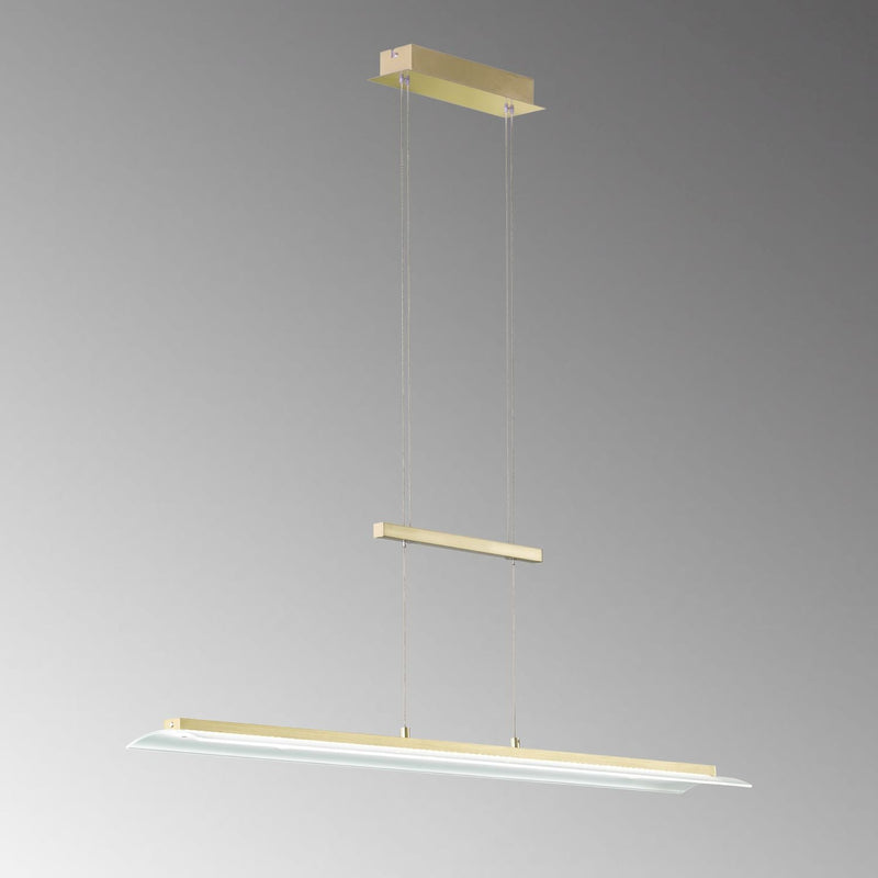 Linear suspension ROOF brass LED