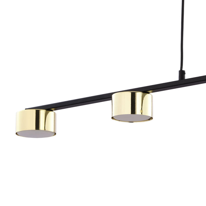 Linear suspension DALLAS metal GX53 5 lamps