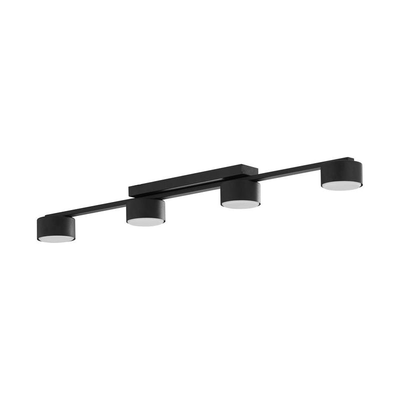 Lighting rail DALLAS metal black GX53 4 lamps