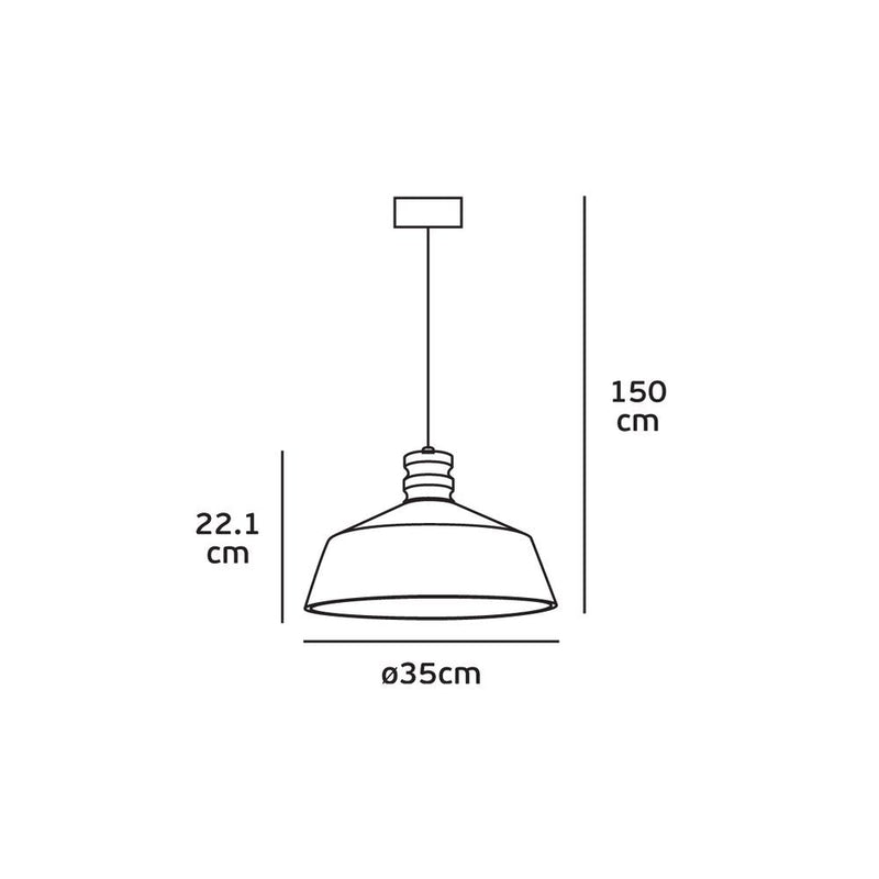Pendants VK Leading Light (VK/09067/W) E27