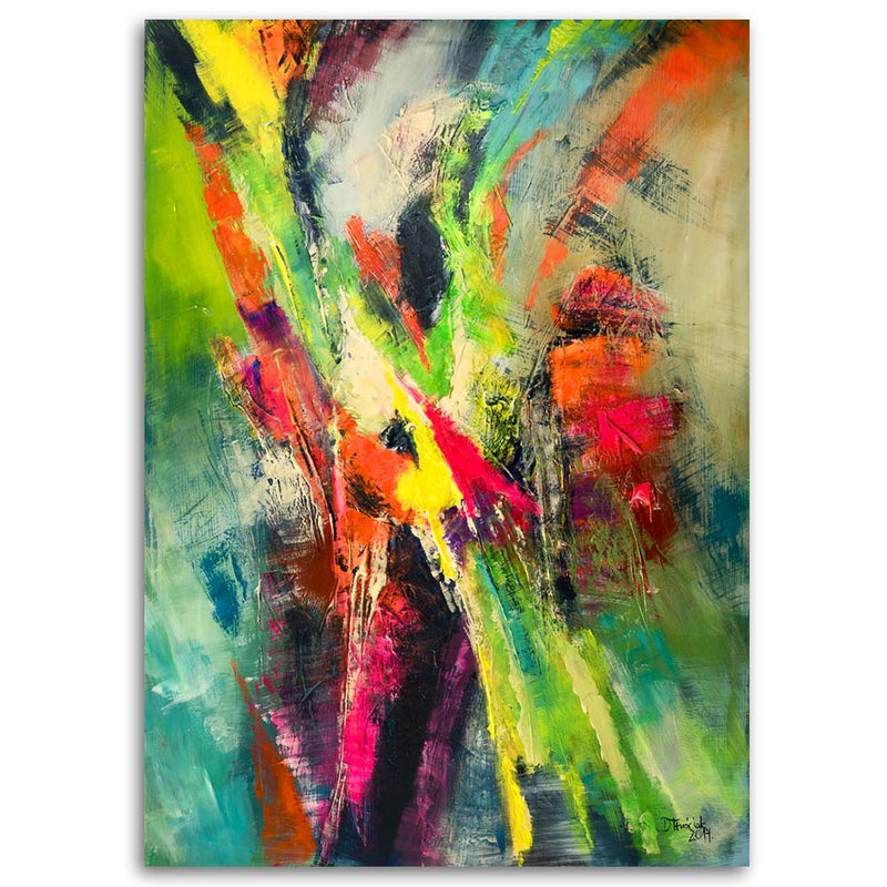 Canvas print, Dance of colours