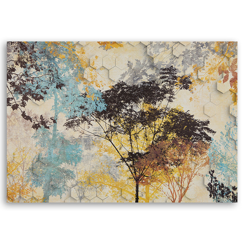 Deco panel print, Autumn trees