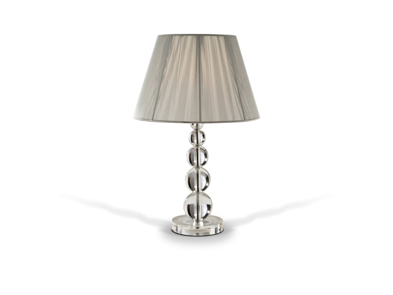 MERCURY large table lamp, 1l, clear
