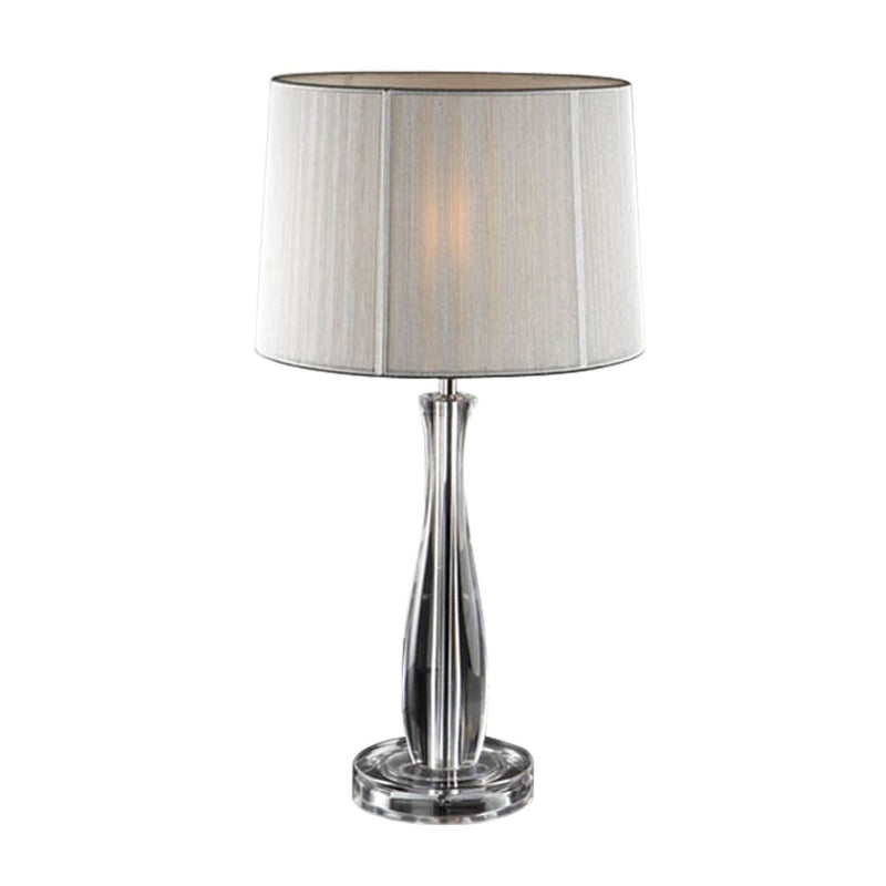 LIN clear table lamp w/shade