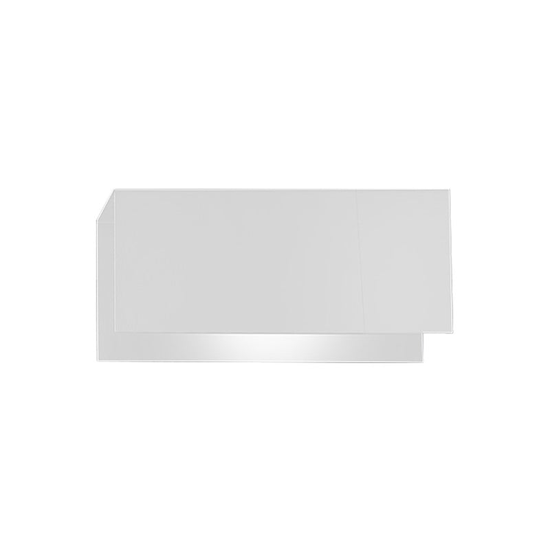 GENTOR wall sconce 1L, white, E27