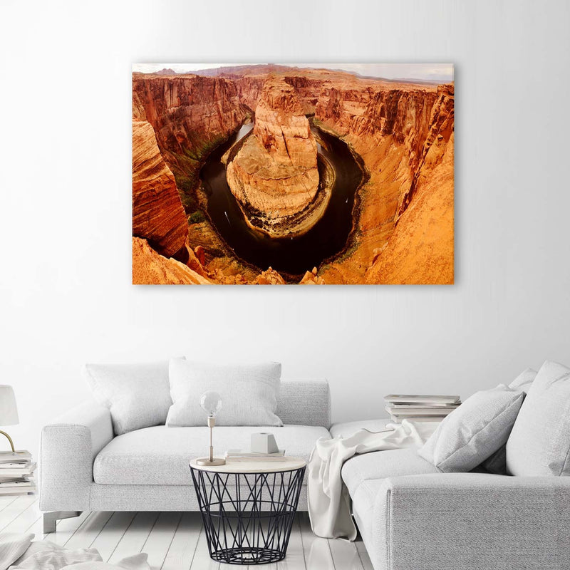 Deco panel print, Colorado grand canyon