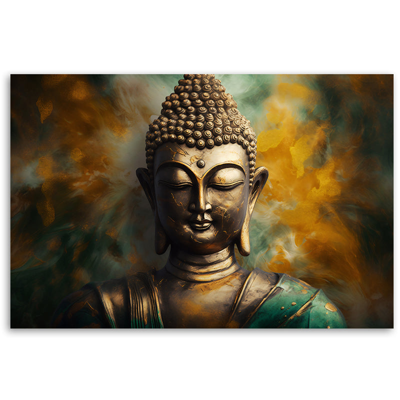 Canvas print, Buddha Statue Abstract