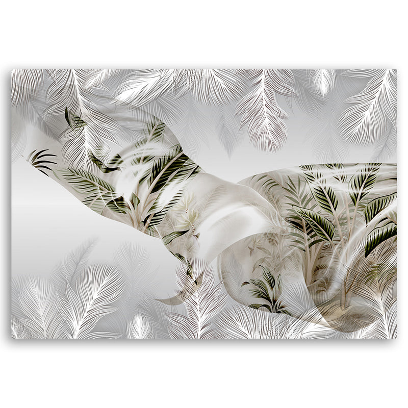 Canvas print, Leaves in the wind