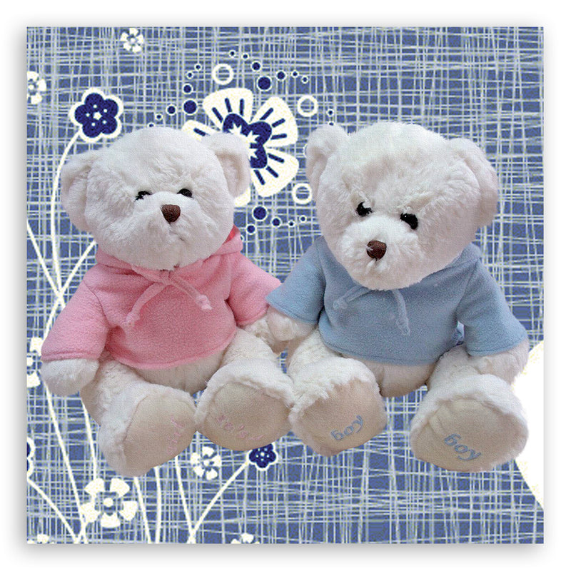Deco panel print, Two teddy bears