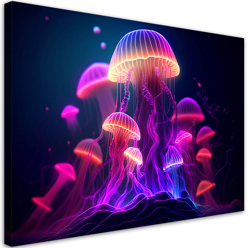 Canvas print, Neon abstraction