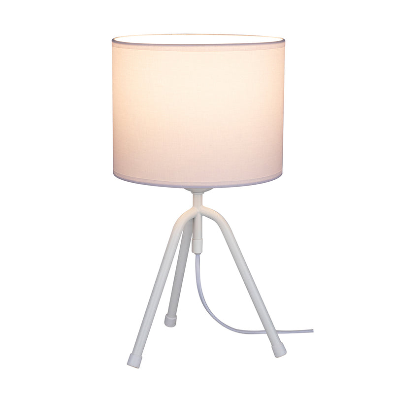 Tami Table Lamp 1xE27 Max.60W White / White PVC / White