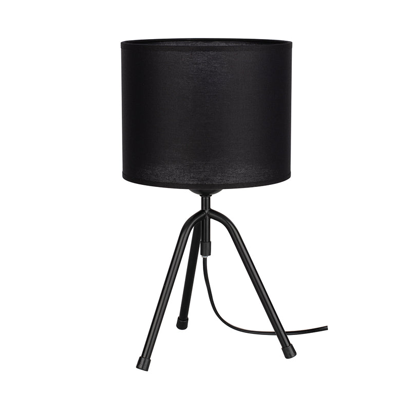 Tami Table Lamp 1xE27 Max.60W Black / Black PVC / Black