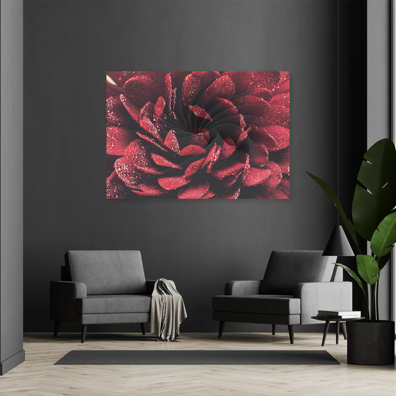 Deco panel print, Macro flower