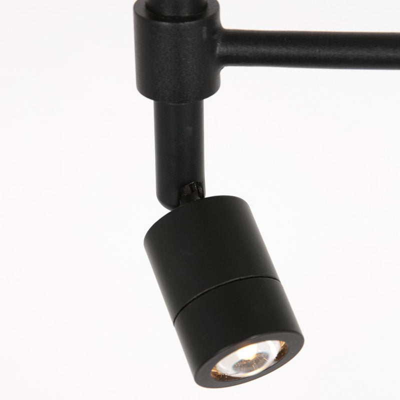 Floor lamp Rod linen grey LED / E27 2 lamps