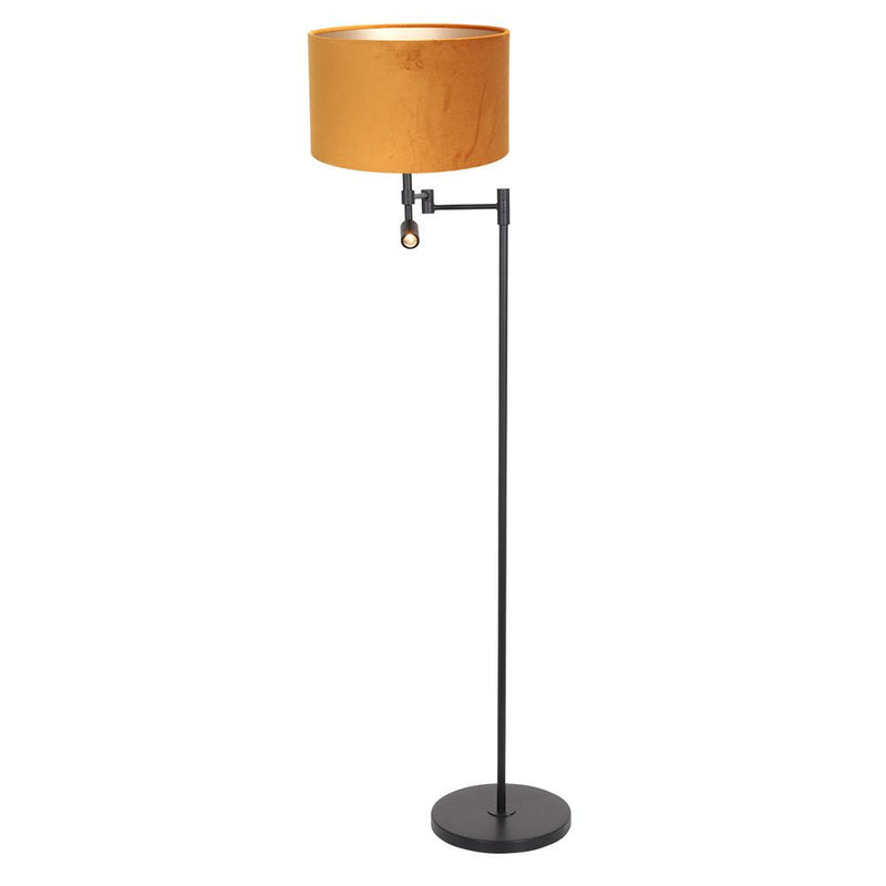 Floor lamp Rod metal gold LED / E27 2 lamps