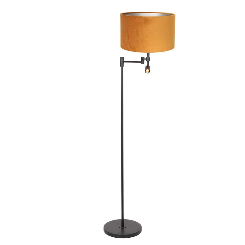 Floor lamp Rod metal gold LED / E27 2 lamps