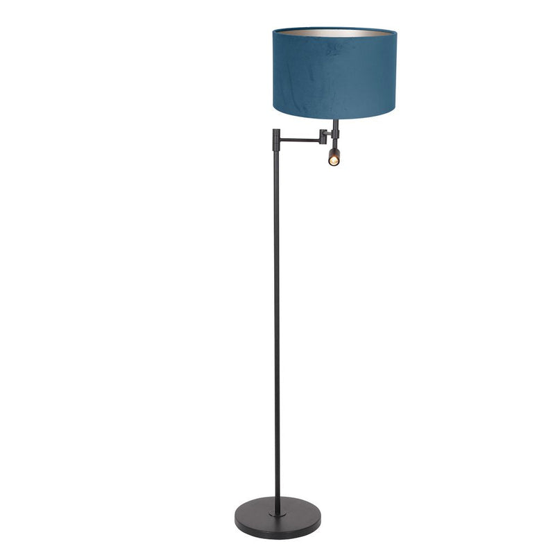 Floor lamp Rod metal blue LED / E27 2 lamps
